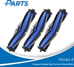 Ecovacs Deebot T50 Pro Omni Gen3 White Borstels (3 Stuks, Plus.Parts® alternatief voor DMB010027) — thumbnail 1