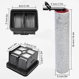 Rolborstel voor Mova M50 - 2 Borstelrollen + Reinigingsborstel — thumbnail 4