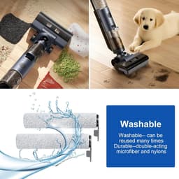 Cosensi - Accessoireset voor nat-/droogzuiger: rolborstel en filters - Reserveonderdelen - Reinigingsborstel - 2 Borstelrollen - 2 Filters — thumbnail 4