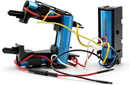 Reserve Batterij - Stofzuiger Accu - Huishoudelijk Gebruik - Lithium-ion Technologie - 3500 mAh - Zwart — thumbnail 1
