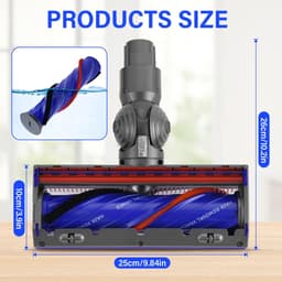 Vloerborstel voor V8, V10, V11 en V15 Stofzuigers — thumbnail 2