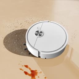 Bureaustofzuiger Robot - Kruimelzuiger Desktop - Bureau Schoonhouden - Slimme Navigatie - 27.5 cm Lengte - Wit — thumbnail 4