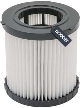 SQOON® Cilinderfilter Geschikt voor DeWalt DCV580 – Vervangt DCV5801H HEPA-filter — thumbnail 1