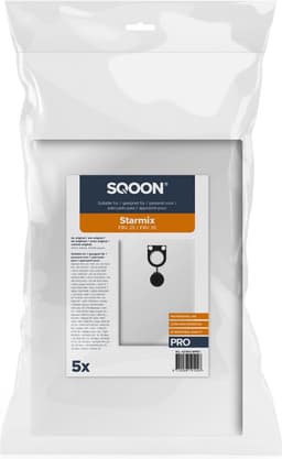 SQOON® Stofzuigerzakken PRO Geschikt voor Starmix FBV 25 / 35 & Dibo 411231 - 5 Stuks — thumbnail 2