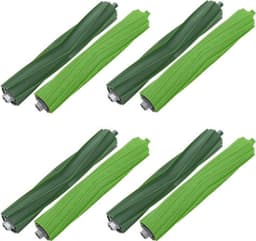 4-delige vervangende rolborstelset voor Geschikt voor e/i/j serie, borstelaccessoires voor Geschikt voor i7 j7 E7 robotstofzuigers, 8 rubberen borstelkoppen. — thumbnail 1