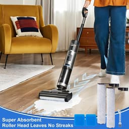 5 stuks accessoireset - inclusief 2 borstelrollen , 2 filters en 1 reinigingsborstel - Voor Eureka JONR ED12 stofzuiger - Voor Eureka NEW430 natte droogzuiger — thumbnail 2