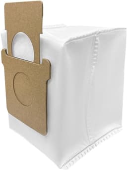 Stofzakken en dweilpads - Robot accessoires - Vloeren schoonhouden - Klopvrije prestaties - 8 zakken 6 pads - Wit — thumbnail 5
