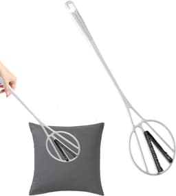 Tapijtklopper - Stofverwijderaar - Tapijt Reinigen - Draagbaar Ontwerp - 555 cm - Wit — thumbnail 5