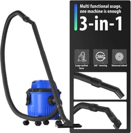 Cellista Nat Droogstofzuiger 15L 1800W - Bouwstofzuiger met Blaasfunctie - Industriële Stofzuiger - HEPA Filter - 16kPa - Werkplaats Stofzuiger — thumbnail 4