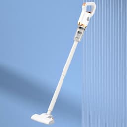 Draadloze Steelstofzuiger - Stokstofzuiger Handheld - Snel en Efficiënt - 2-in-1 Stofzuigen Dweilen - 42x16x12 cm - Wit — thumbnail 2