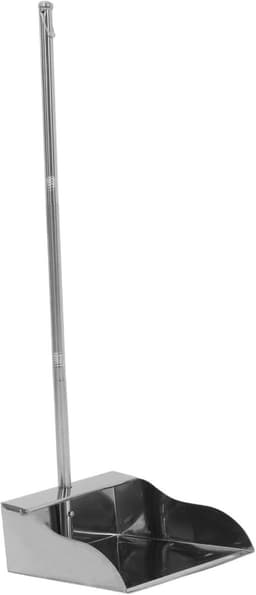 Metalen Stofblik - Vuilblik Stoffer - Comfortabel Schoonmaken - Ergonomisch Ontwerp Lange Steel - 80 x 24.5 x 21 cm — thumbnail 1