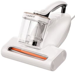 Uwant UV-stofzuiger voor matrassen, 13 kPa zuigkracht, metalen rollers, 253,7 nm UV-C UV-lamp, 36.000 toeren per minuut, 65 °C verwarming, HEPA-filter en ultrasone matrasstofzuiger, geschikt voor banken, kussens, spreien, enz — thumbnail 1