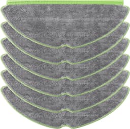 6 stuks Dweilpad vervanging voor iRobot Roomba 205 DustCompactor Combo robotstofzuiger - langdurig gebruik - wasbaar - reserveonderdelen - 30.5*12 cm — thumbnail 1
