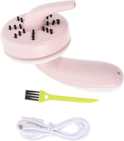 Mini Stofzuiger - Handstofzuiger - Bureau Reinigen - Geruisloze Technologie - 152 Gram - Roze — thumbnail 1