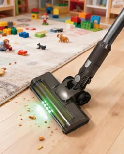 Swiss Haus® CVC22 Steelstofzuiger Draadloos – 35 Minuten - 3 Snelheden – HEPA Filter – Draadloze Stofzuiger Zonder Zak - LED Display – Wandhouder – 150W - Vacuum Cleaner - Grijs — thumbnail 5