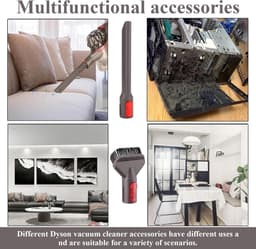 5-in-1 Stofzuigeraccessoireset - Vervangende Accessoireset - Borsteltool - Mondstukset - Draadloze Stofzuiger - Universele Mondstuk- en Accessoireset - Geschikt voor Dyson Stofzuiger V7, V8, V10, V11, V12, V15 — thumbnail 4
