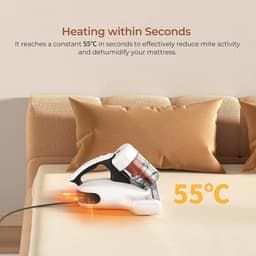Matrasstofzuiger 500W met 13Kpa sterke zuigkracht voor een schone slaapomgeving — thumbnail 5