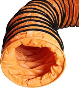 Professionele Ventilator - Afzuiger Stofafzuiging - Werkruimte Verbeteren - Krachtige Luchtverplaatsing - 38x34x43 cm - Oranje — thumbnail 4