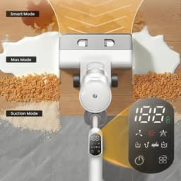 Proscenic F10 Ultra Draadloze Stofzuiger en Dweil - Nat/Droog - 0,7 mm Randborstel - 1,3L Tank - LED-display - 60 min Zelfreinigend — thumbnail 4