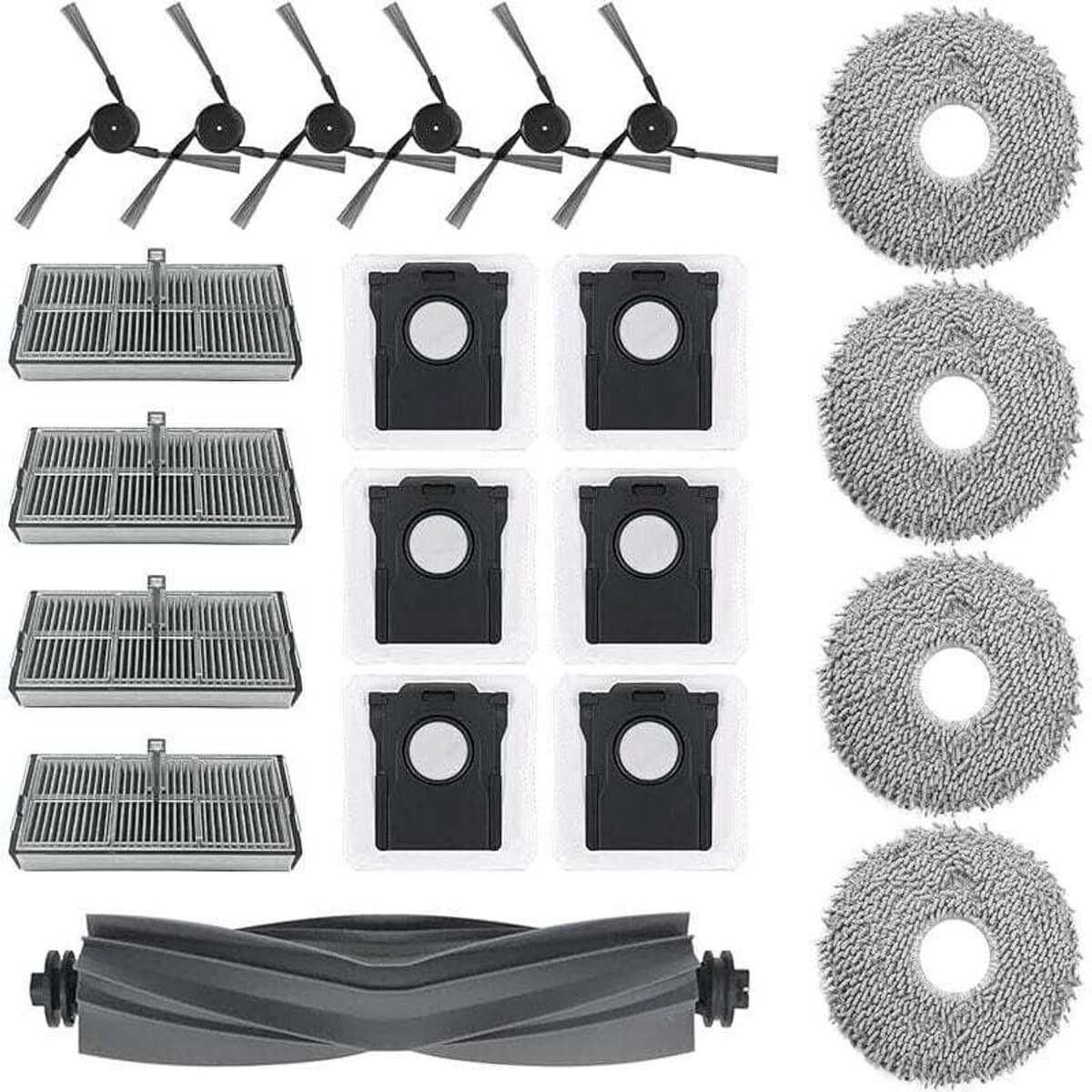 Accessoirekit Geschikt voor Dreame X40 Ultra Complete / L40 Ultra, 21 reserveonderdelen Geschikt voor de Dreame X40 Ultra robotstofzuiger Geschikt voor 1 b — afbeelding 1