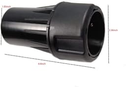 Universele snelkoppeling geschikt voor DeWalt stofzuigers, stofzuigerslangen, schuurmachines, verstekzagen, tafelzagen en diverse gereedschappen en beschermkappen, voor een duurzame verbinding met 1-1/4 inch stofzuigerslangen. — thumbnail 4