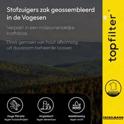 Set van 4 stofzuigerzakken voor Moulinex Krups TopFilter Premium — thumbnail 3