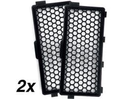 2x Hepa Filter - Geschikt voor Miele Classic Compact C1, Complete C2 & C3 - Koolstof Filter - Hepa Airclean 50 Filter
