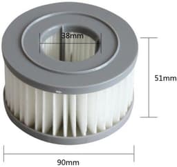stuks HEPA-filters geschikt voor Xiaomi JIMMY JV85 JV85 Pro H9 Pro A6/A7/A8 stofzuiger — thumbnail 2