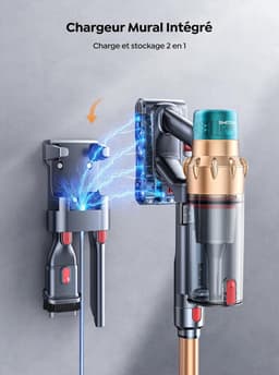 RFWR® Draadloze Stofzuiger 550W – Krachtige en Stil Met Lange Batterijduur – Perfect Voor Alle Oppervlakken — thumbnail 3