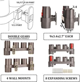 Geschikt voor Bevestigingspunten Houders Compatibel met Dyson Gen 5 Gen5 V15 V12 V11 V10 V8 V7 Stofzuiger Accessoires Opberggereedschap Vervangende onderdelen — thumbnail 4