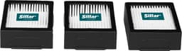 Sillar, stofzuiger accessoirekit, vervangingen, geschikt voor iRobot Roomba i7 i7+/i7 Plus serie E5 E6 E7, 3 stofzuigfilters + 3 veegborstels + 2 rubberen borstel, voor meerdere oppervlakken, 8st — thumbnail 3