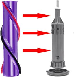 1 x Dyson V8 rolborstel-hoogwaardige vervangende borstel voor Dyson V8 Absolute/Animal/Total-duurzaam en geluidsarm-compatibel met 967485-01 — thumbnail 2
