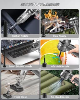 Lexium Kruimeldief snoerloos – Kruimeldief met steel – Nat&Droog – Handstofzuiger – Extreme zuigkracht – Kruimeldief snoerloos – Kruimelzuiger – Jouw ultieme schoonmaakpartner – Kruimelzuiger – Autostofzuiger – Handstofzuiger - Draadloos — thumbnail 5
