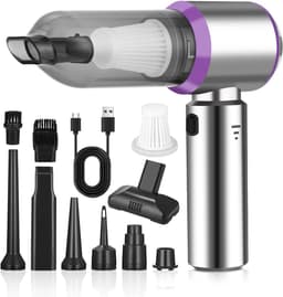 Lexium Kruimeldief snoerloos – Kruimeldief met steel – Nat&Droog – Handstofzuiger – Extreme zuigkracht – Kruimeldief snoerloos – Kruimelzuiger – Jouw ultieme schoonmaakpartner – Kruimelzuiger – Autostofzuiger – Handstofzuiger - Draadloos — thumbnail 1
