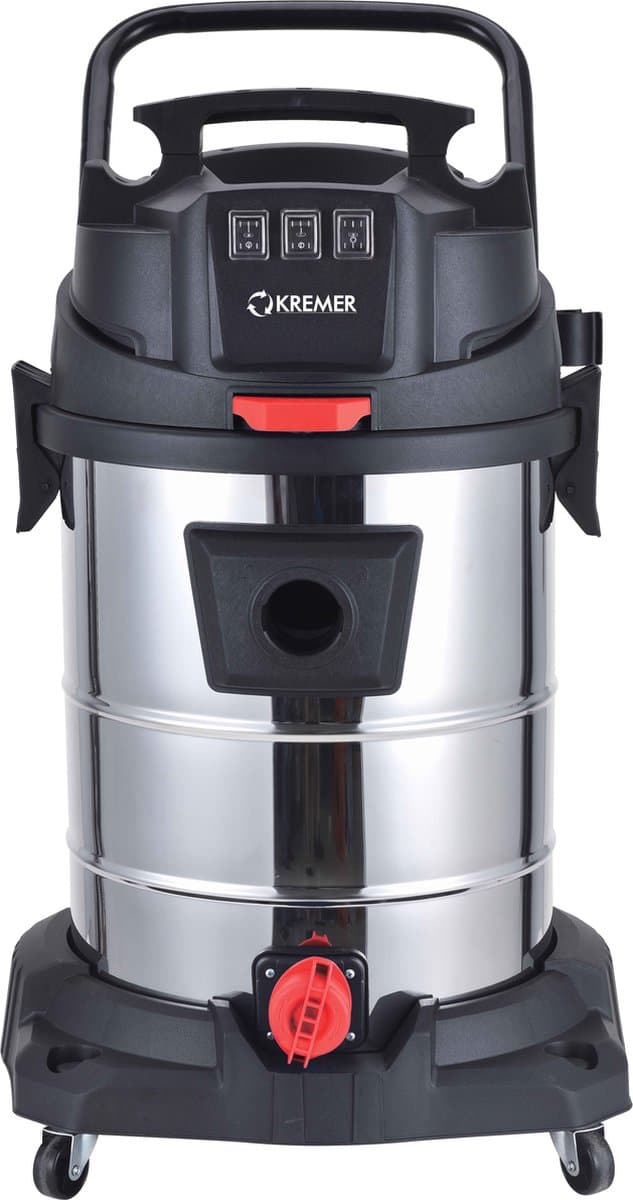 Kremer KR100LS - Stofzuiger - Nat/Droog - 3 Motoren - Klopfunctie — afbeelding 1