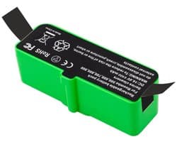 Batterij voor robotstofzuigers Roomba 960, 890, 860, 695, 680, 690, 675 - 6400 mAh capaciteit