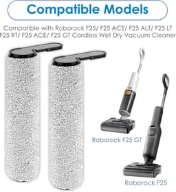 Vervangende Borstels voor Roborock F25 - Geschikt voor F25 GT/F25 LT/F25 RT/F25 ACE - Ideaal voor grondige reiniging - Luxento — thumbnail 5