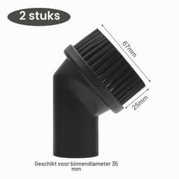 2 stuks stofzuigermondstukken 35 mm stofzuigerborstel, universele stofzuiger-opzetstukken, stofzuigeraccessoires voor,,,, en andere merken — thumbnail 5