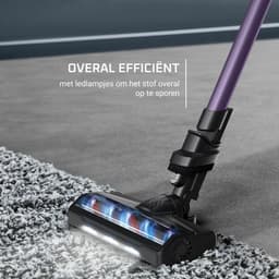 Rowenta X-Pert 7.60 RH6A39 - Steelstofzuiger - Draadloos - Ultralicht 1,2kg - 140W Motor - 45 Min Gebruikstijd - LED Verlichting Zuigmond - Extra Filter - Inclusief Wandlaadstation — thumbnail 4