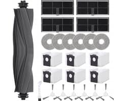 24-delige accessoire set voor Dreame L10s Ultra Gen 2 - inclusief borstel, dweil en filter - verpakt in PE-zak