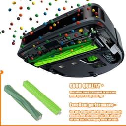 Set van 4 Vervangende Rubber Borstels voor Stofzuiger — thumbnail 3
