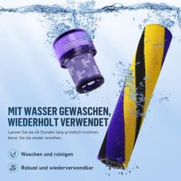Vervangende Borstel voor Dyson V12 Detect Slim Stofzuiger met HEPA Filter — thumbnail 3