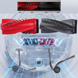 Accessoires gescht voor Roborock Qrevo S5V, Qrevo Curv, Qrevo Curv S5X, Qrevo Edge, Qrevo Edge S5A reserveonderdelenset, 1 hoofdborstels, 4 HEPA-filters, 4 reinigingsdoeken, 4 stofzakken, 4 — thumbnail 5