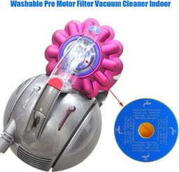 Zachte Spons Wasbare Pre Motor Filter Vervanging voor Stofzuiger - Lichtgewicht, Plastic, DC05, DC08, DC14, DC15 — thumbnail 5