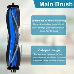 Accessoireset 18 stuks - geschikt voor Ecovacs Deebot T30C Omni - T30C - T50S - N50 robotstofzuiger — thumbnail 5