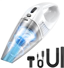 Stofzuiger - Handstofzuiger - Draadloze Handstofzuiger Auto - Kruimelzuiger - Oplaadbaar - Lichtgewicht - Extreme Zuigkracht - Met Meerdere Mondstukken - Voor Auto, Huis En Huisdierhaar — thumbnail 1