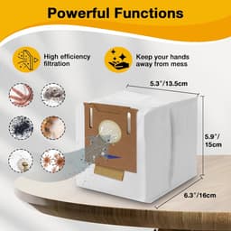 12 Stuks stofzuigerzakken accessoireset geschikt voor Ecovacs Deebot N8/N8+/N8 Pro/T8 MAX /T8+/T8 AIVI/T9+/T9 AIVI+/T9 POWER/T9 Pro stofzuigers - stofzuigerzakken - Ecovacs stofzuigerzakken vervangende onderdelen — thumbnail 4