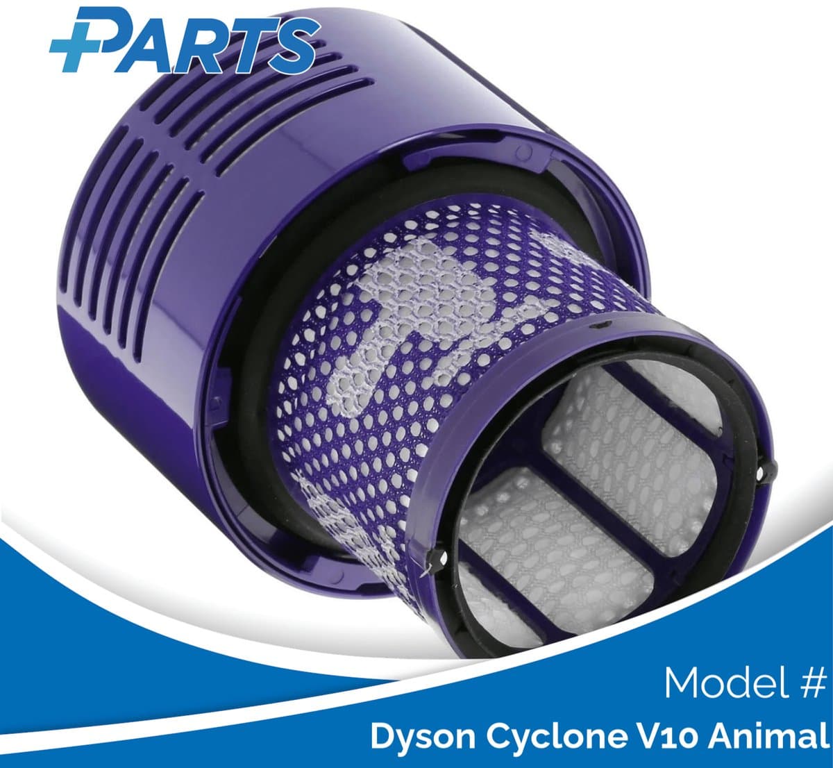 Dyson Cyclone V10 Animal Filter (Plus.Parts® alternatief voor 969082-01) — afbeelding 1
