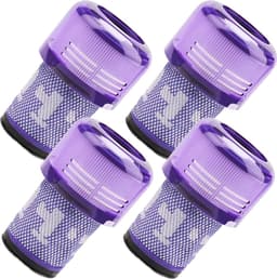 4x Hoogwaardige Wasbare Uitlaat Motor HEPA Filter geschikt voor Dyson V12 Detect Slim / Absolute 971517-01 Vervanging — thumbnail 1