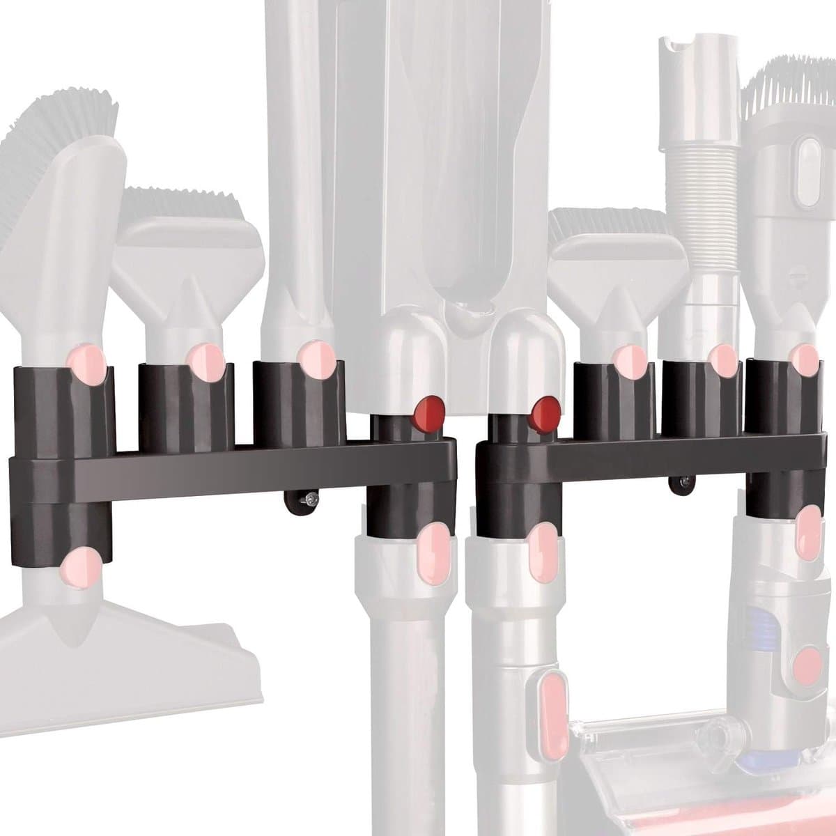Wandaccessoirehouder voor Dyson V11 V10 V8 V7 stofzuiger (10 opbergvakken, 2 stuks) — afbeelding 1